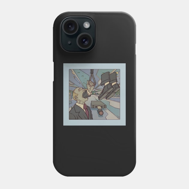 Blackwolfgoat - "Straphanger" Phone Case by zeichentier