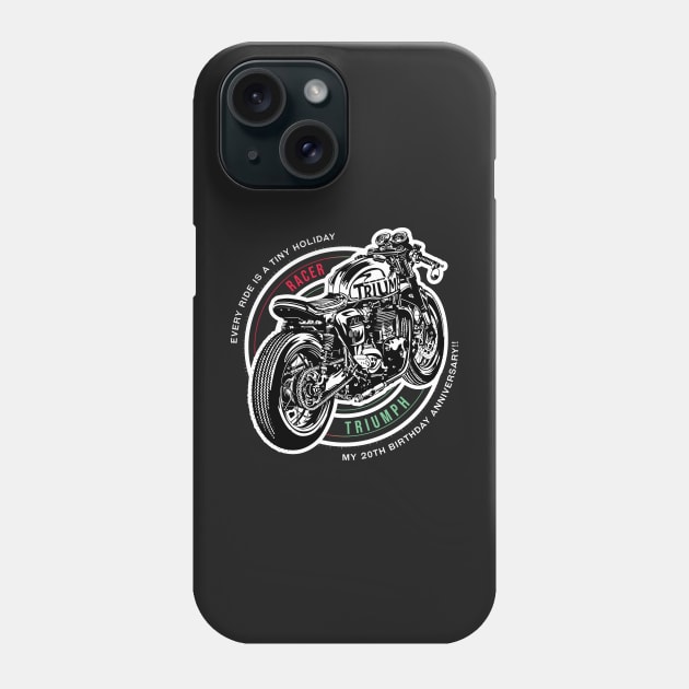 Cafe Racer Bikes | Vintage Motorcycles | Classic Rides | Gifts for Him | Birthday Gifts Phone Case by SW-Longwave