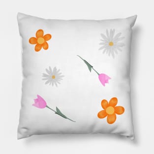 Simple Flower Sticker Pack Pillow