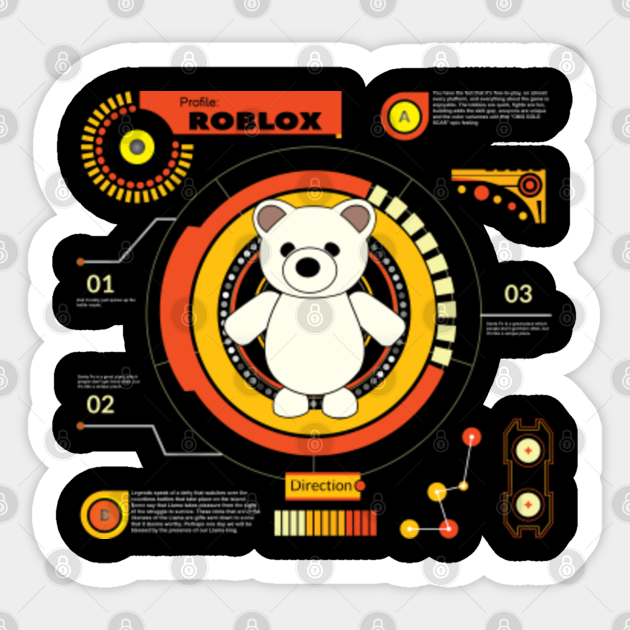 Adopt Me Profile Polar Bear Adopt Me Roblox Autocollant Teepublic Fr - roblox polar bear