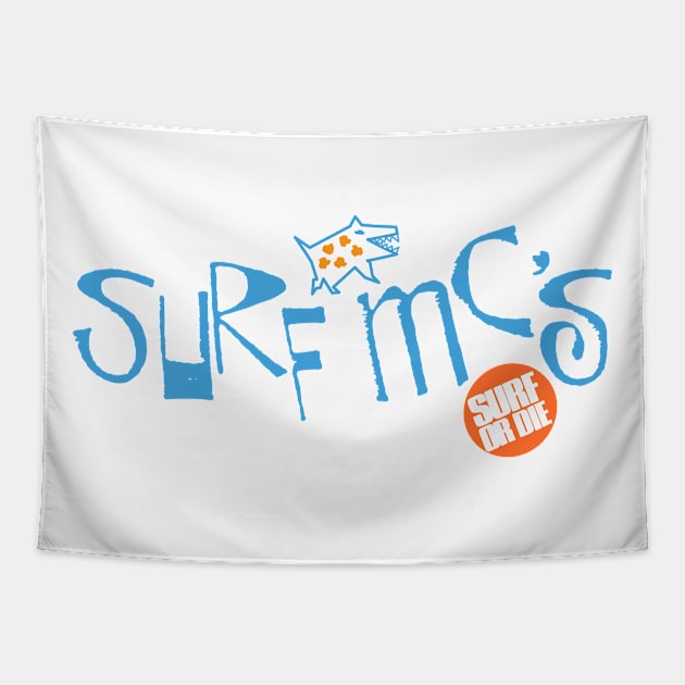 Surf MCs Tapestry by Fresh Fly Threads