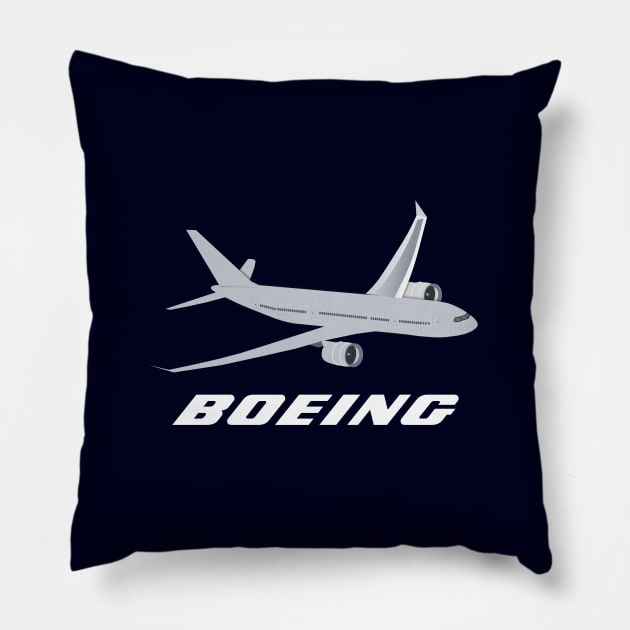 Boeing Pillow by Joshua Designs