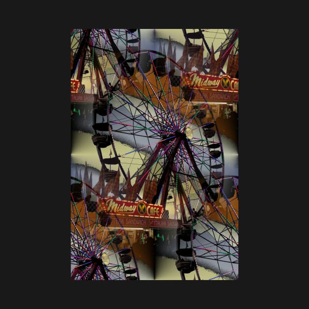 Ferris Wheel in a Carnival Sky by MJDiesl