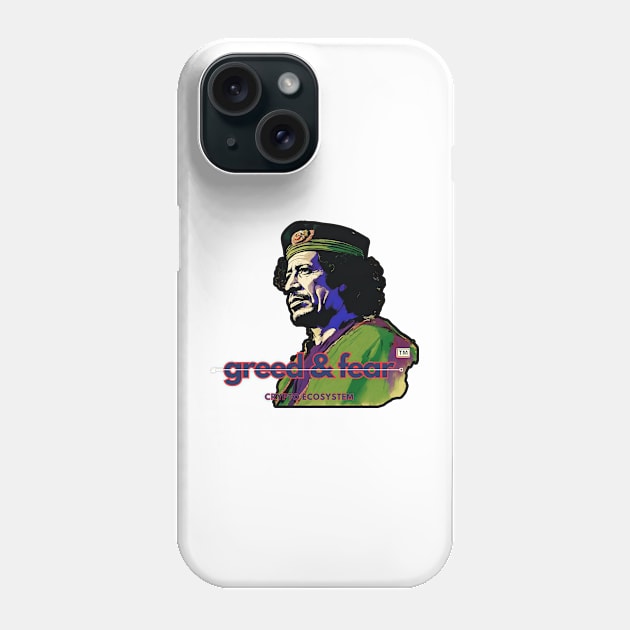 geed and fear crypto ecosystem Phone Case by yzbn_king