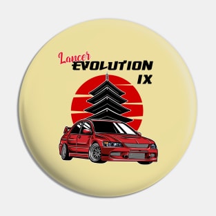 Lancer Evolution IX Pin