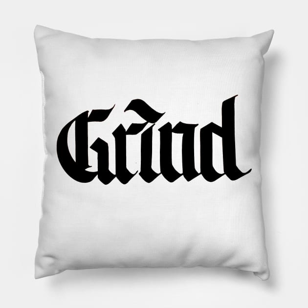 Grind Pillow by guillaumelaserson