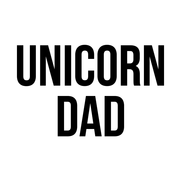 Unicorn dad funny t-shirt by RedYolk