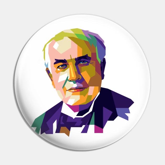 Thomas Edison Pin by ifatin