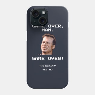 Aliens Movie Private Hudson: "Game Over, Man. Game Over!" Phone Case