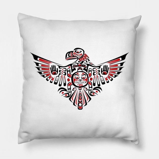 Thunderbird Pillow by Allbestshirts