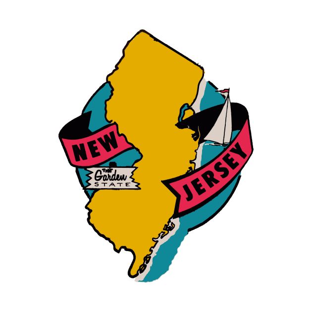 New Jersey State Outline by zsonn