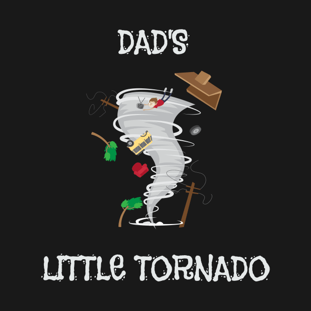 Cute Dad's Little Tornado Kids by theperfectpresents