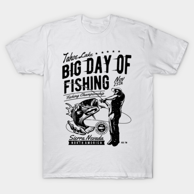 Vintage Fishing Shirt Fisherman Gift - Fishing - T-Shirt