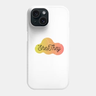 She / They Pronoun Phone Case