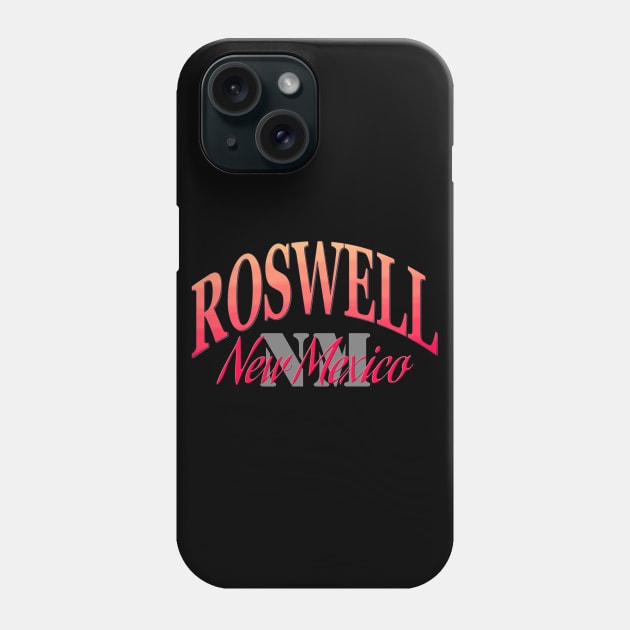 City Pride: Roswell, New Mexico Phone Case by Naves