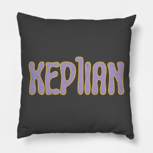 Kep1er Kep1ian typography Pillow