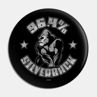 96.4% Silverback gym apparel, brand Pin