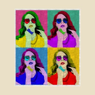 Lana Del Rey 80s Pop Art Style T-Shirt