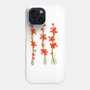 Oil flowers Phone Case