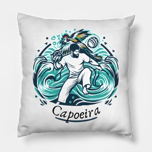 Capoeira Warrior Pillow