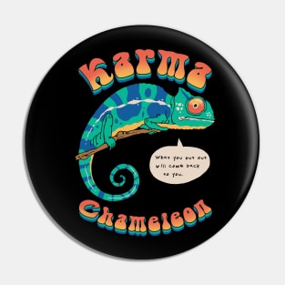 Cultured Chameleon Pin