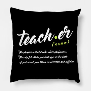 Teacher definitions Pillow