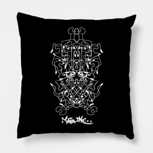 MetaRagz12 psychedelic Pillow