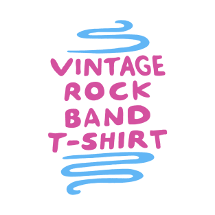Vintage Rock Band T-Shirt T-Shirt