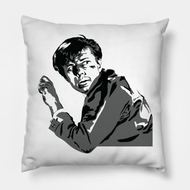 Dark Shadows - Willie Loomis Pillow by Lunettarose