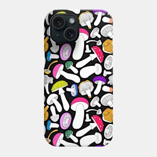 colourful mushrooms Phone Case