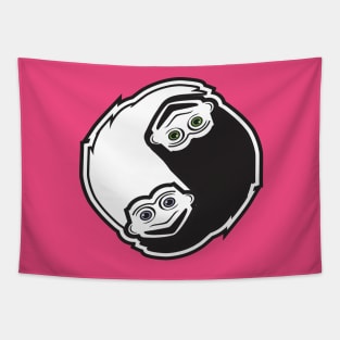 Troll Doll Yin Yang Tapestry