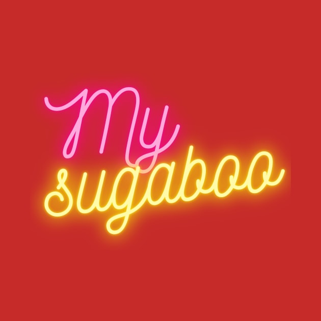 My Sugaboo Groove – Dua Inspired Text on Pretty Pink Background by Tecnofa