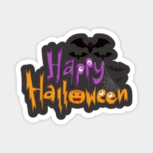 Happy Halloween Pumpkin Scary Magnet