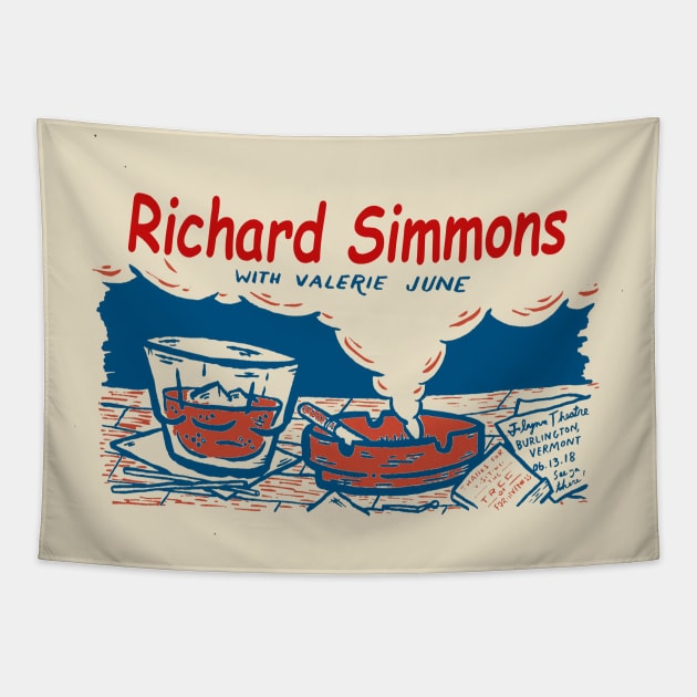 Richard Simmons Vintage Tapestry by Animal Paper Art