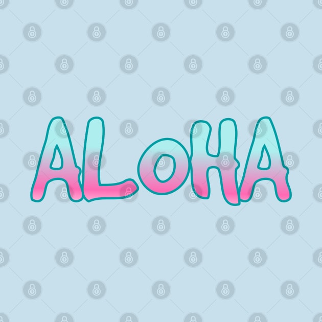 Aloha t-shirt designs by Coreoceanart