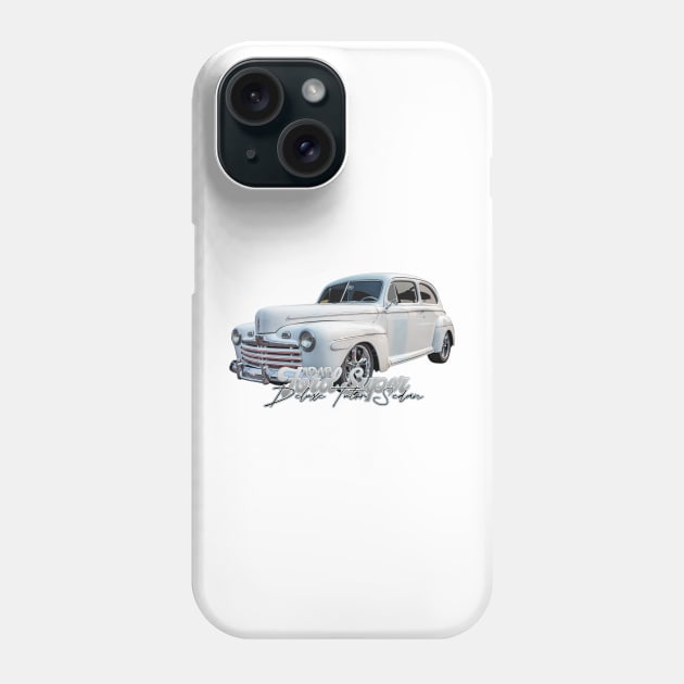 1946 Ford Super Deluxe Tudor Sedan Phone Case by Gestalt Imagery