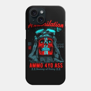 Tokebi Red Annihilation Skull Phone Case