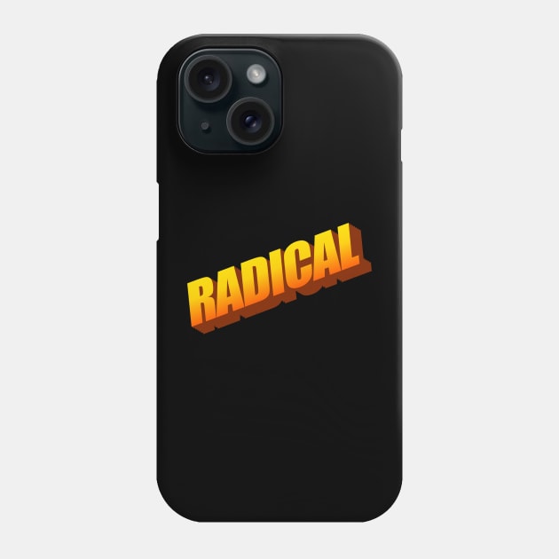 Radical Phone Case by pencil_urchin