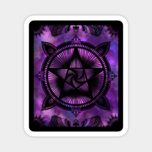 Pentacle Mandala Magnet