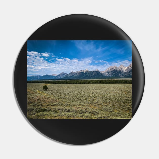 The Grand Tetons Pin by Ckauzmann