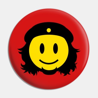 Che's Smiley Revolution Pin