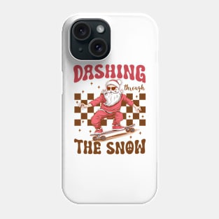 Dashing Through The Snow Phone Case