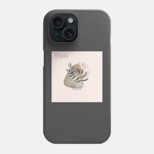Boho Heart graphic Art Tea Phone Case