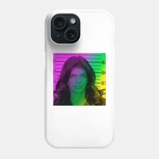 Teresas Rainbow Mugshot - Real Housewives of New Jersey funny stuf Phone Case