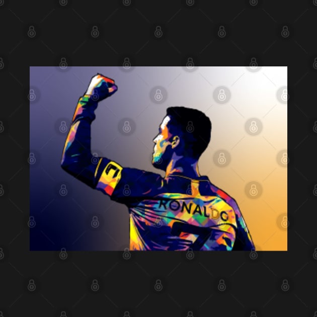 Discover Cristiano Ronaldo in Popart - Cristiano Ronaldo - T-Shirt