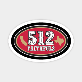 512 Faithfuls Magnet