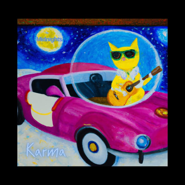 Karma is a cat Midnights by DadOfMo Designs