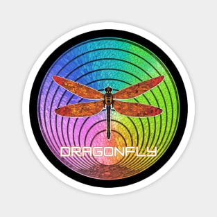 The dragonfly in color Magnet