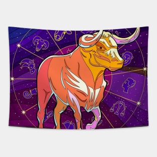 Taurus Zodiac Tees Tapestry