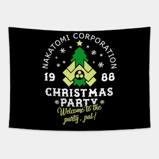 Nakatomi Corp Christmas Tapestry